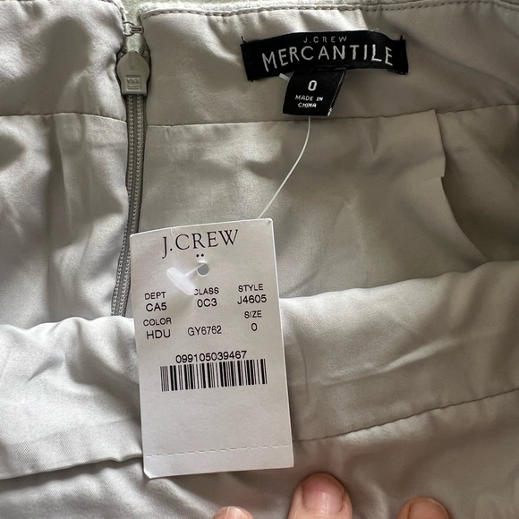 J. Crew Mercantile wool blend A-line skirt - Picture 3 of 3